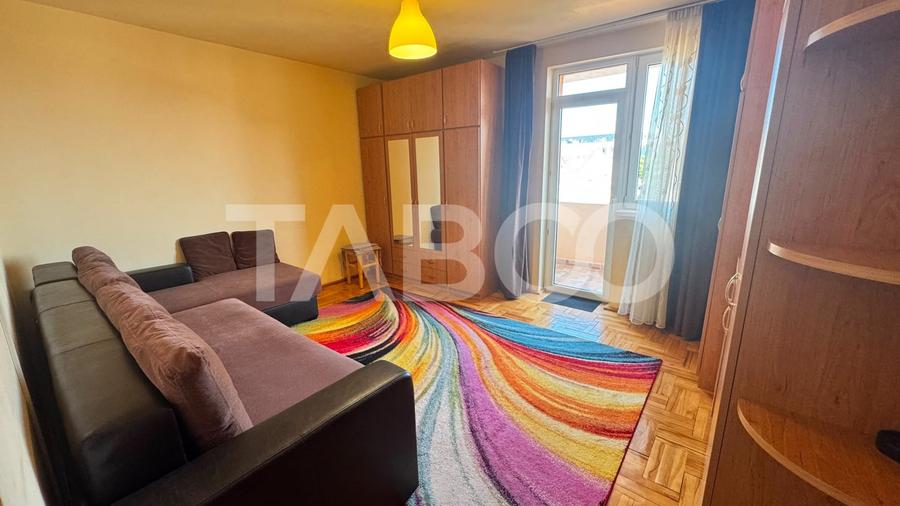 Apartament 50 mpu 4 mp balcon 2 camere decomandate de inchiriat Sibiu - 1