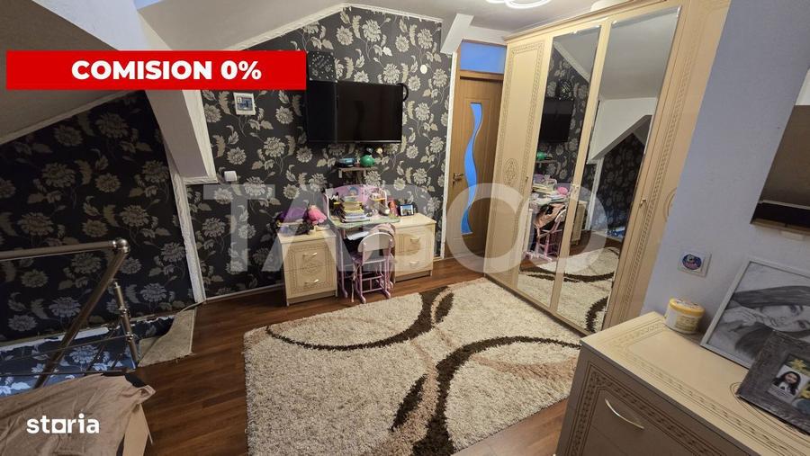 Apartament cu 3 camere semidecomandat, mobilat în Lazaret