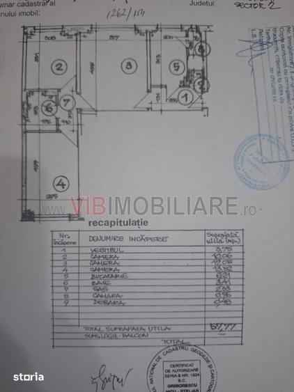 Apartament cu 3 camere în Titan