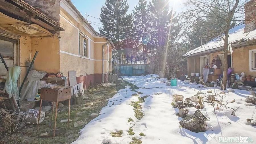 Casă cu 2 camere cu Teren 778 Mp în Tărlungeni