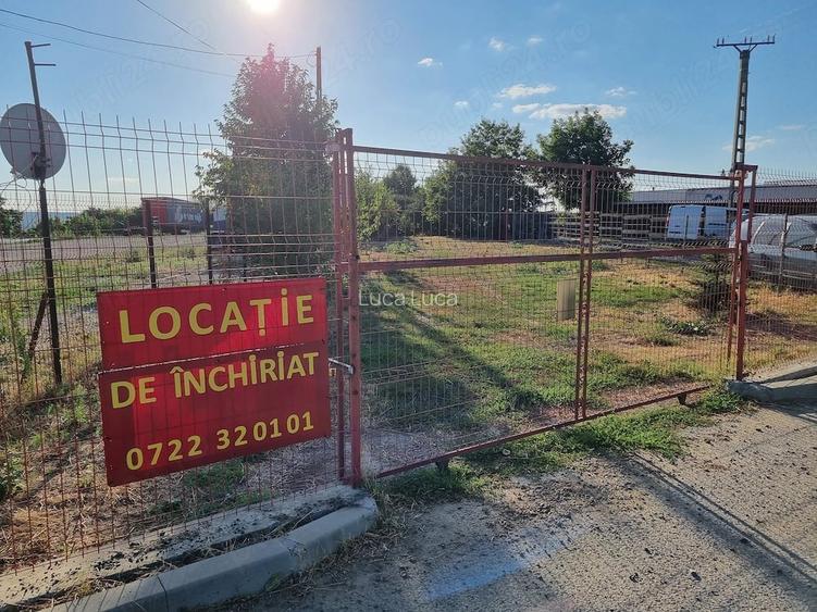 Teren de inchiriat 500 mp