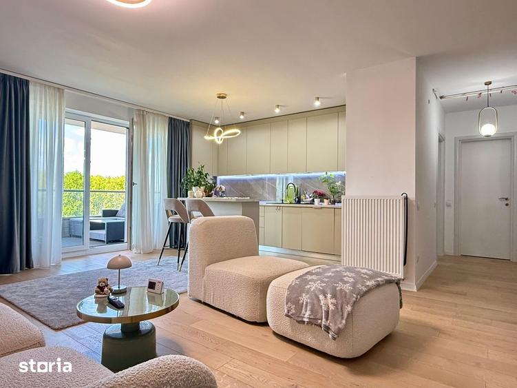 Apartament cu 2 camere, mobilat în Pantelimon
