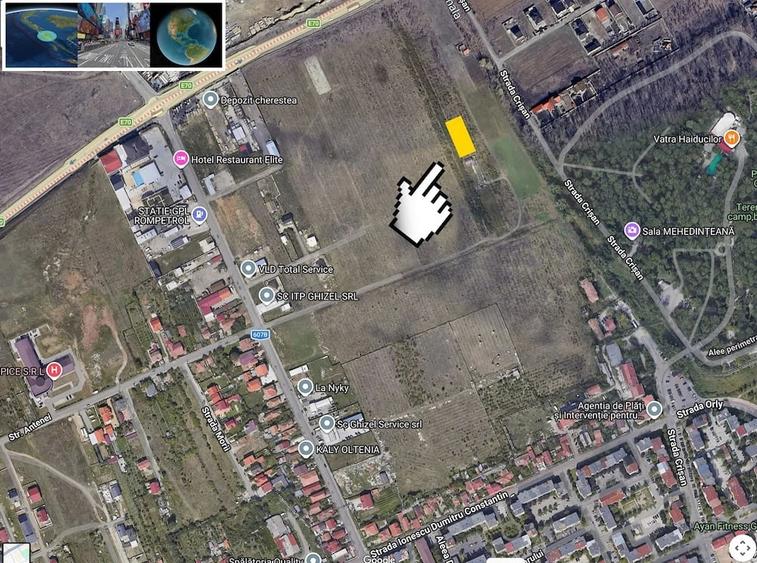 Teren de 1240 mp, în Crihala