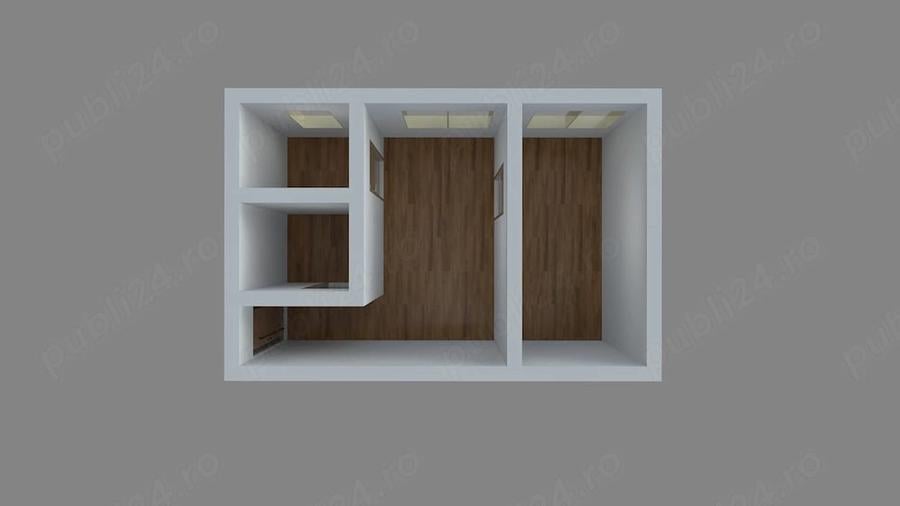 Apartament cu 2 camere semidecomandat în Dacia