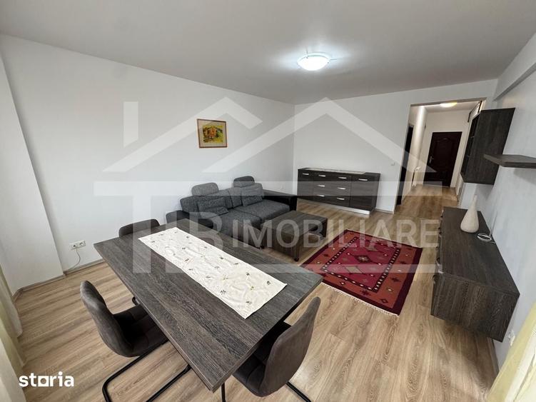 Apartament cu 2 camere semidecomandat în Central