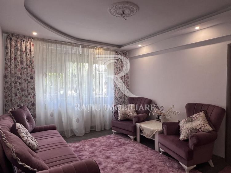Apartament cu 2 camere semidecomandat, mobilat în Spitalul Județean