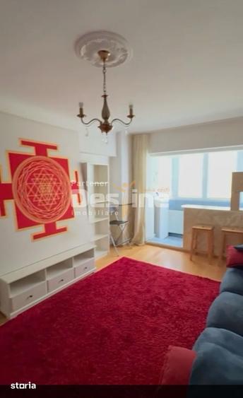 Apartament cu 3 camere semidecomandat, mobilat în Rahova