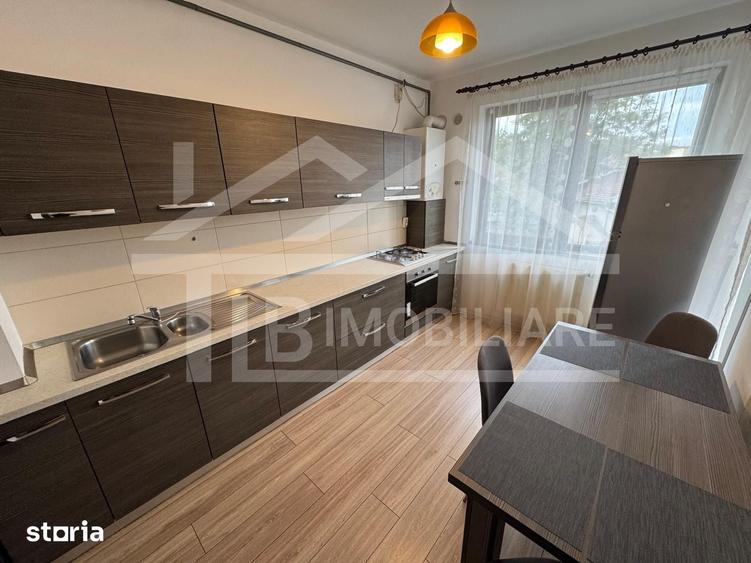 Apartament cu 2 camere semidecomandat în Central