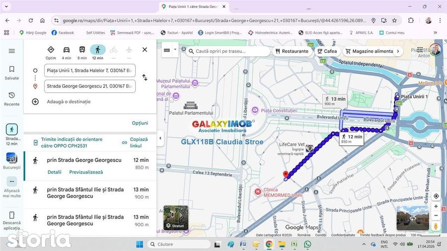 Garsonieră, mobilată în Centrul Civic