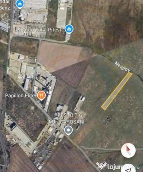Teren 10.000 mp zona industriala Albota 10 euro mp -Arges - 4