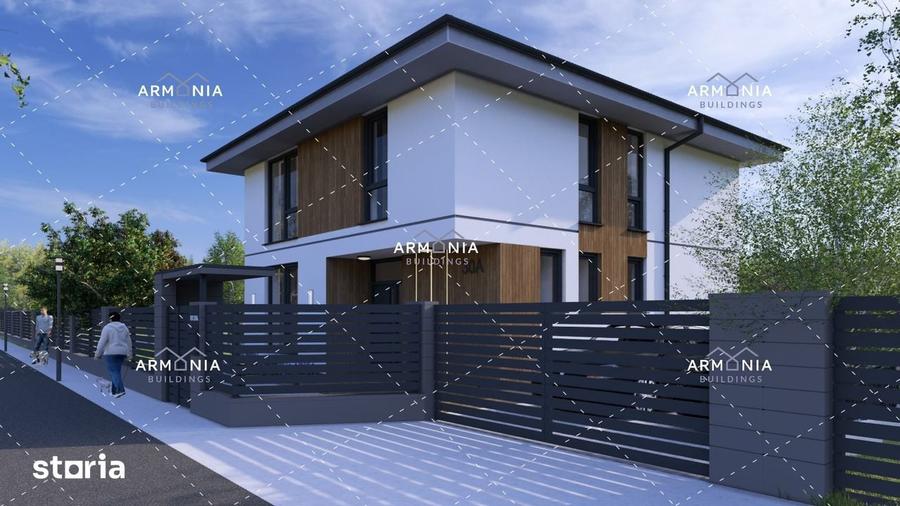 Ansamblu privat de case premium in Sanmartin | Strada privata | - 4