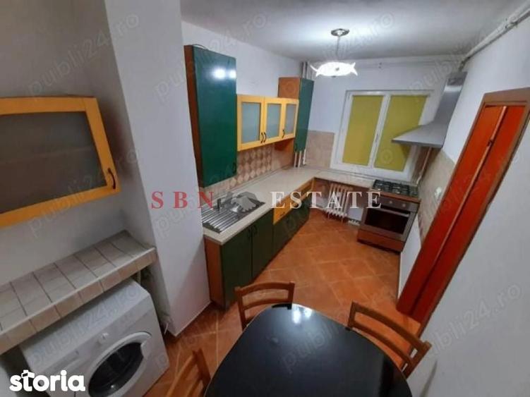 Apartament cu 3 camere decomandat, mobilat în Giurgiului
