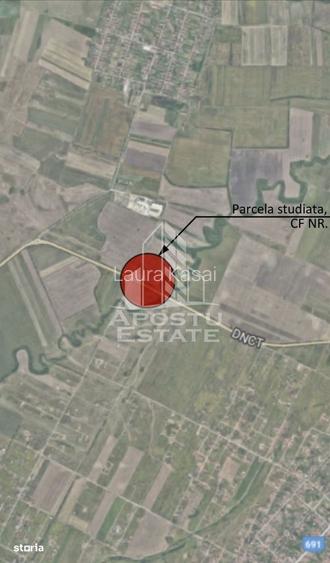 Teren industrial cu suprafata 4590 mp si pozitie excelenta