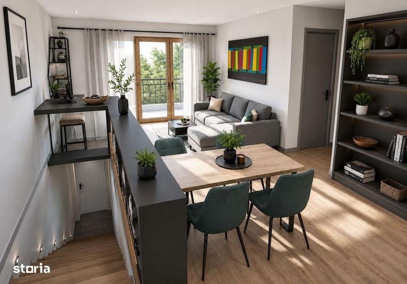 De vanzare Apartamente 3 camere, zona Centru Bloc tip Vila P+1. - 3