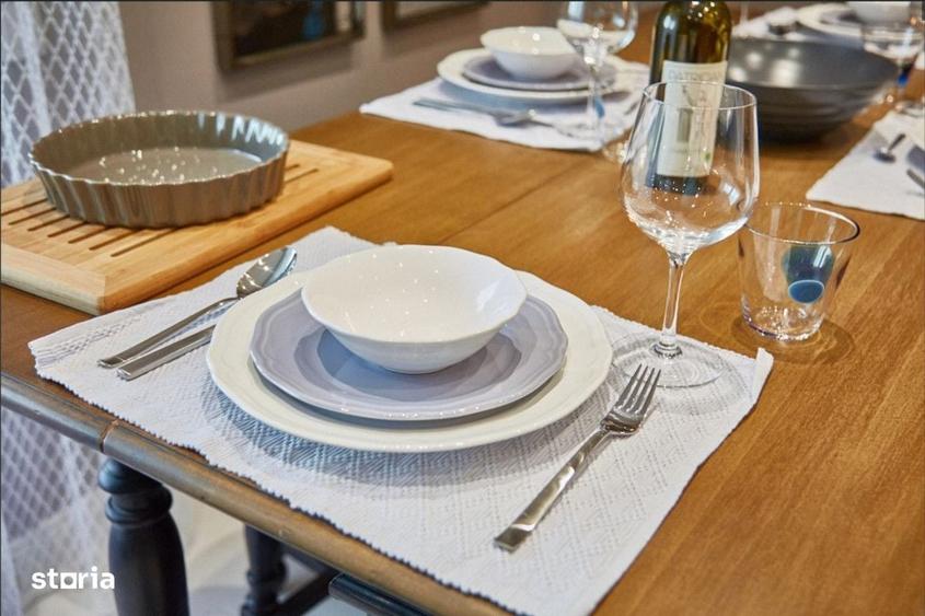 Apartament cu 3 camere, mobilat în Central