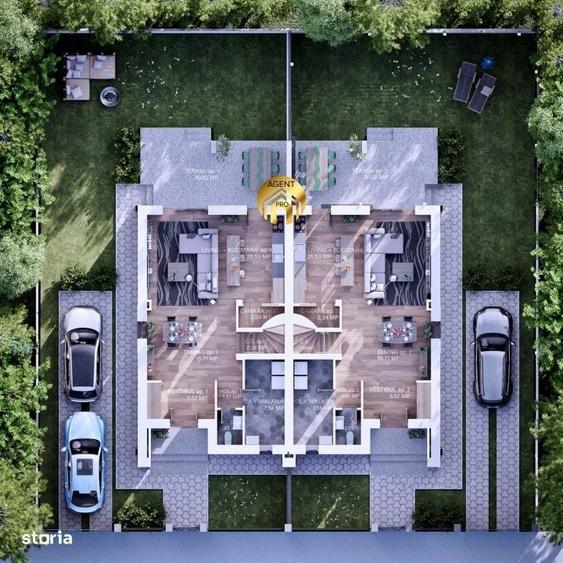Casa P+1+M 5 camere - 253mp Teren - str Ciprian Porumbescu - 6