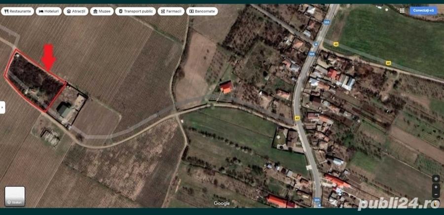 Teren de 3300 mp, în Zorești