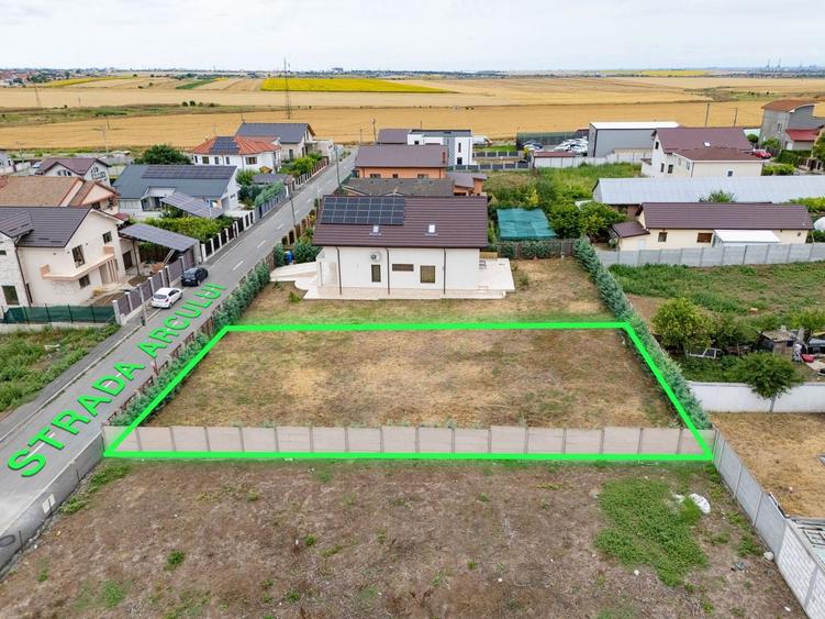 Teren Construcții intravilan de 650 mp, în Cumpăna