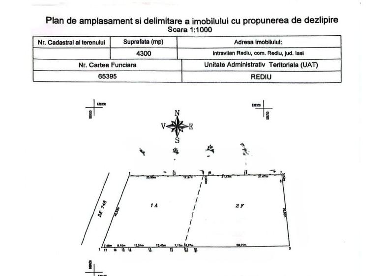 Teren intravilan, 4300 mp, zona Breazu