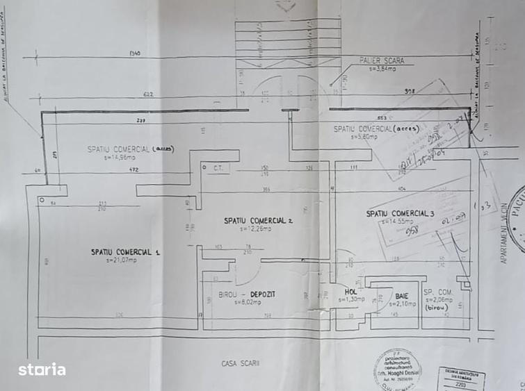 Spațiu comercial, de 84 mp, în Plopilor