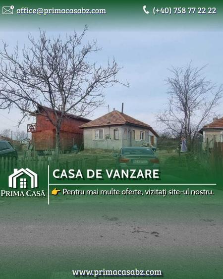 Casă cu 3 camere cu Teren 1111 Mp în Sudiți (Poșta Câlnău)