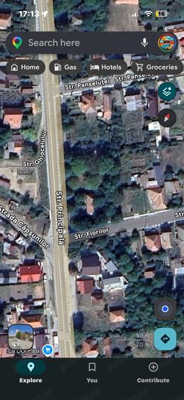 Teren de 1200 mp, în Bunești