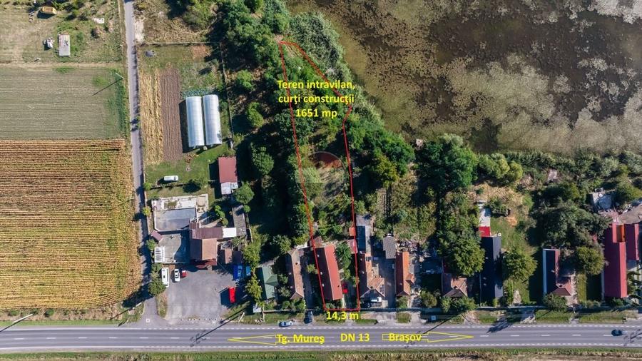 Casă individuală cu 3 camere cu Teren 1651 Mp în Feldioara