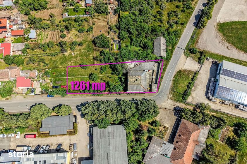 Teren de 1261 mp, în Aradul Nou