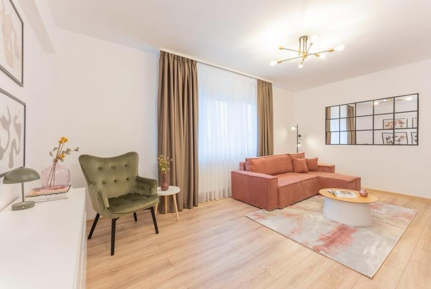 Apartament cu 2 camere semidecomandat, mobilat în Berceni — fotografia 1