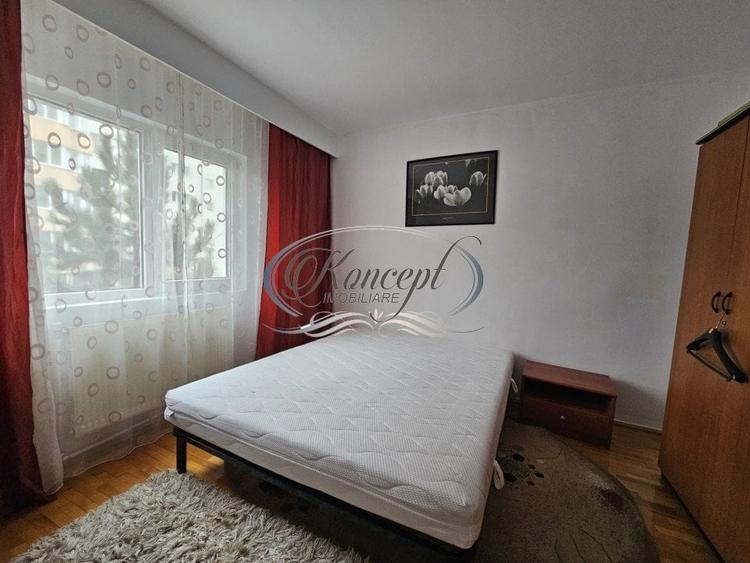 Apartament cu 3 camere decomandat, mobilat în Mărăști