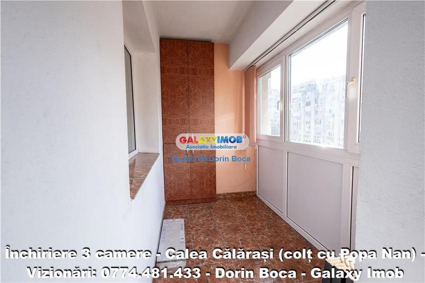 Apartament cu 3 camere decomandat în Calea Călărașilor