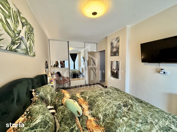 Apartament cu 2 camere semidecomandat, mobilat în Gheorgheni