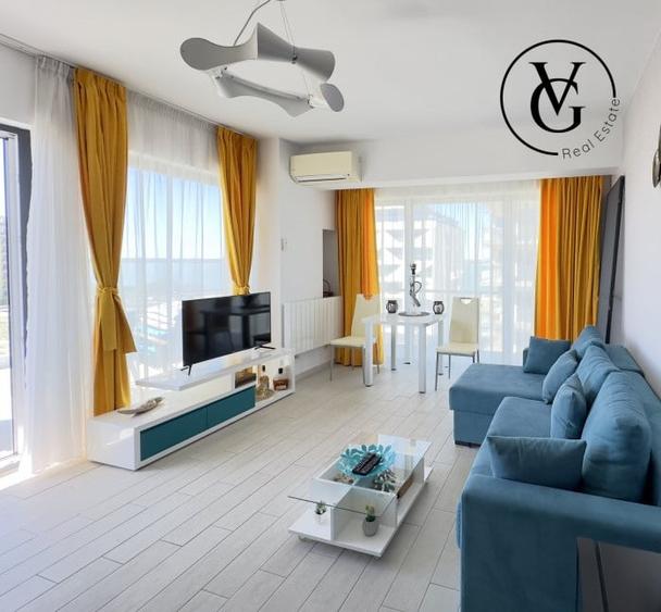 Apartament cu 2 camere decomandat, mobilat în Mamaia-Sat