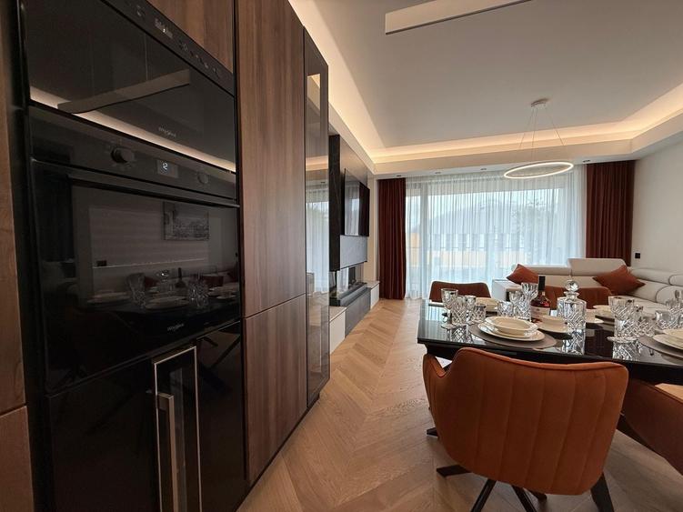 Apartament cu 2 camere, mobilat în Barbu Văcărescu