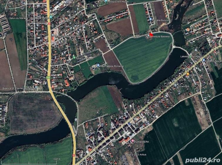 Teren de 441 mp, în Balotești