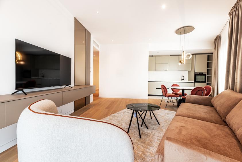 Apartament cu 3 camere în Barbu Văcărescu