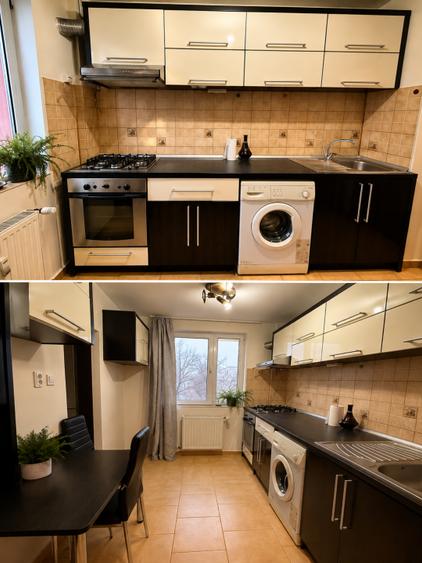 Apartament cu 3 camere decomandat, mobilat în Titan
