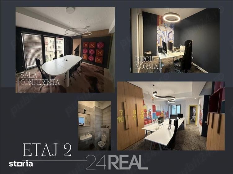 Spatiu de birouri premium 310 mp, 5 niveluri, complet amenajat - 12