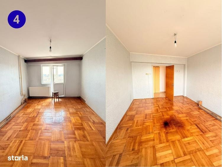 Apartament cu 3 camere decomandat în Calea București
