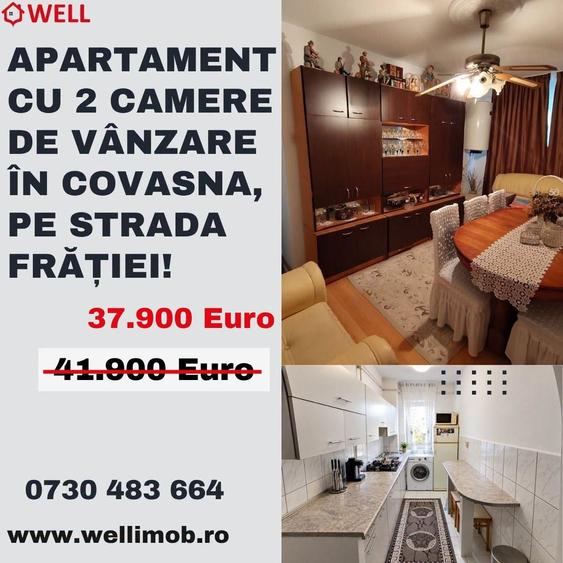 Apartament cu 2 camere în Covasna