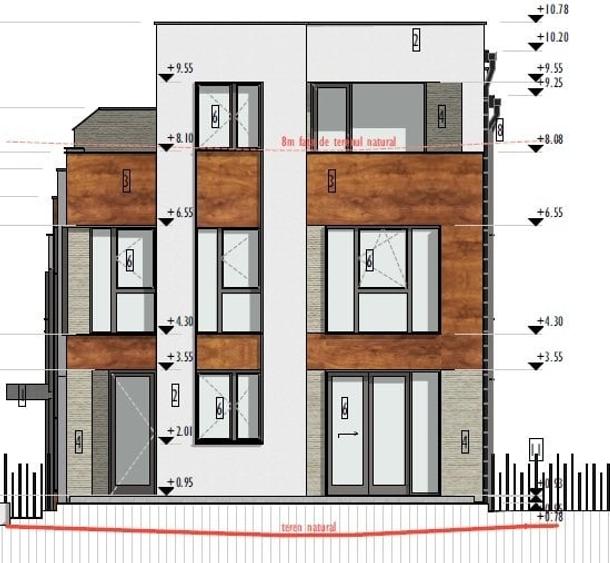 Duplex cu 4 camere cu Canalizare în Gheorgheni