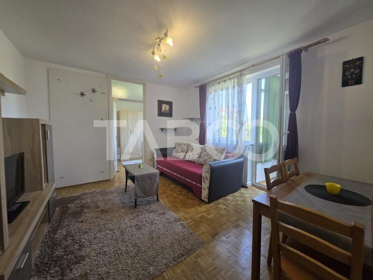 Apartament cu 2 camere nedecomandat, mobilat în Mihai Viteazul