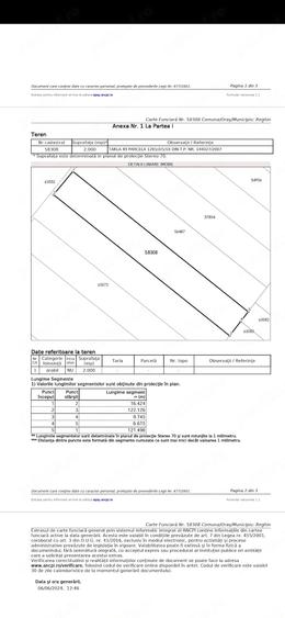 Teren de 2000 mp, în Central