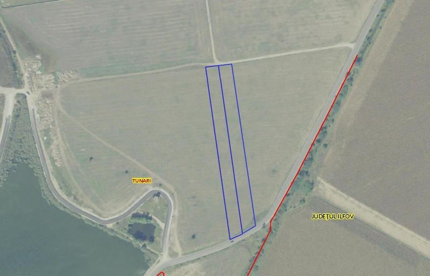 Teren Construcții intravilan de 9988 mp, în Tunari
