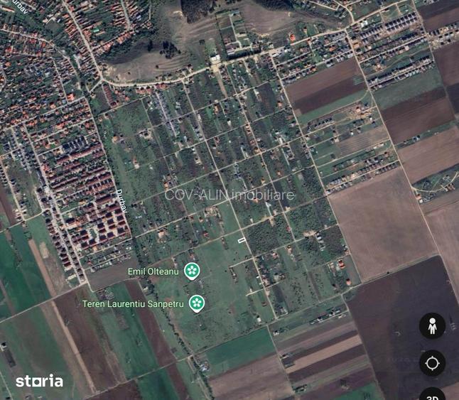 Teren in suprafata 358 mp in Sanpetru livada, strada Ciresului!