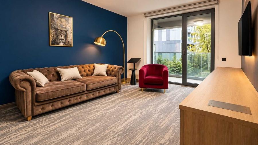 Apartament cu 3 camere semidecomandat în Pipera