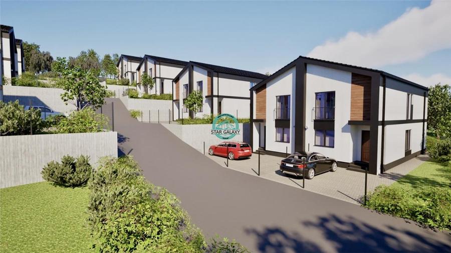Duplex cu 4 camere cu Canalizare în Corunca