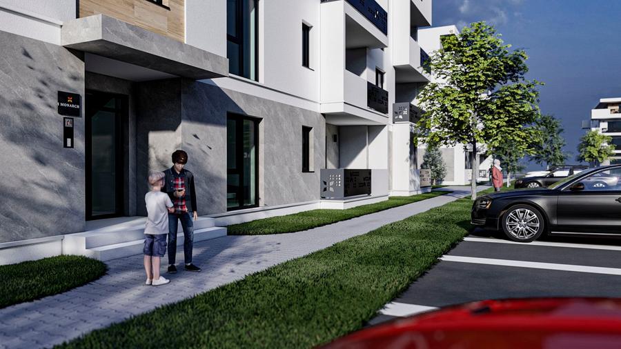 Apartament cu 2 camere decomandat în Exterior Nord