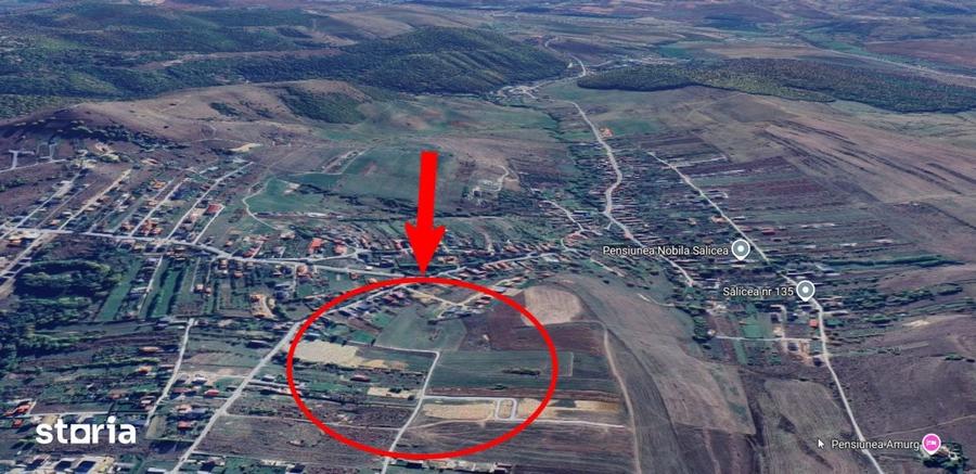 Teren de 1500 mp, în Ciurila