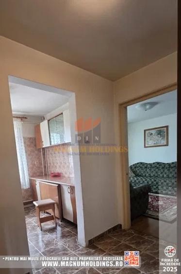 Apartament cu 2 camere semidecomandat, mobilat în Eremia